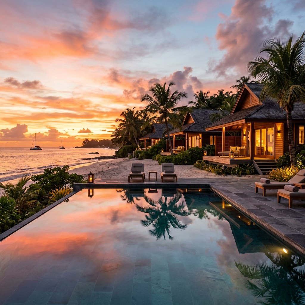 Luxury Hotel Resort Pool